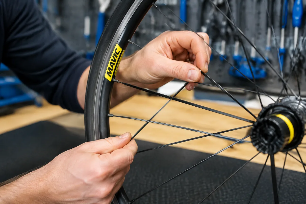 Comment réparer un rayon cassé sur une roue Mavic ?